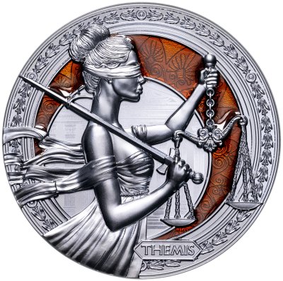 купить Остров Ниуэ 2 доллара 2022 «Богиня правосудия»