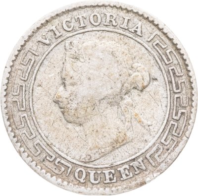 купить Цейлон 10 центов (cents) 1893