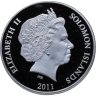 Купить Соломоновы острова 5 долларов 2011 "Архангел Гавриил"