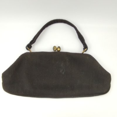 купить Сумочка театральная винтажная из плиссированной ткани, металл, ткань, СССР, 1950-1960 гг.