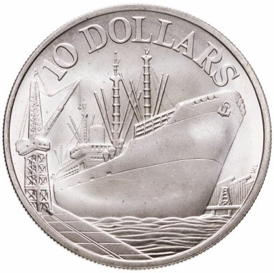 купить Сингапур 10 долларов (dollars) 1977 10 лет Независимости