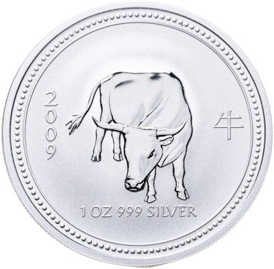 купить Австралия 1 доллар 2007 "Восточный календарь. Год Быка"