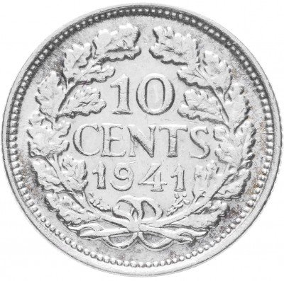 купить Нидерланды 10 центов 1941