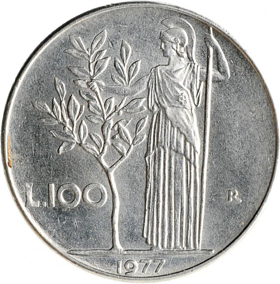 купить 100 лир 1977