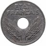 Купить Франция 20 сантимов (centimes) 1942