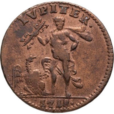купить Швеция 1 далер (daler) 1718 Юпитер Iupiter