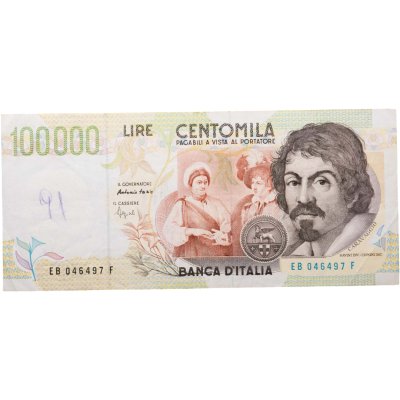 купить Италия 100000 лир 1994 (Pick 117а)