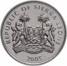 Купить Сьерра-Леоне 1 доллар (dollar) 2005 "Бенедикт XVI"