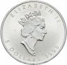 Купить Канада 5 долларов (dollars) 1998 "Кленовый лист"