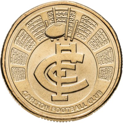 купить Австралия 1 доллар (dollar) 2024 "Австралийская футбольная лига - Carlton Blues"