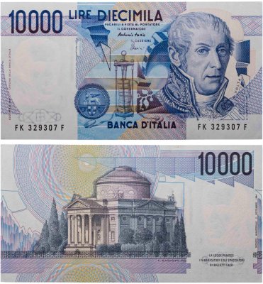 купить Италия 10000 лир 1984