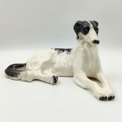 купить Статуэтка "Борзая", фаянс, аэрография, Западная Европа, 1950-1980 гг.