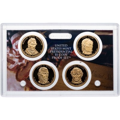 купить США Набор монет 1 доллар 2009 Proof "Президенты" в буклете
