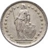 Купить Швейцария 1/2 франка (franc) 1957