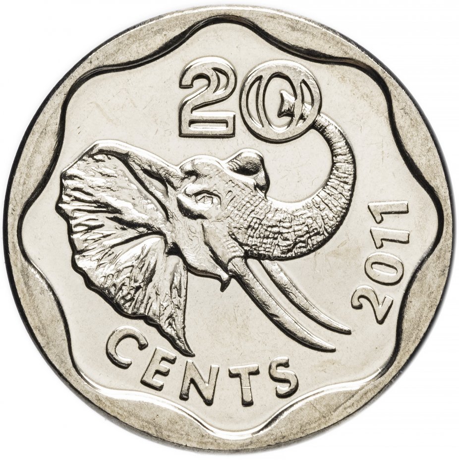 купить Свазиленд 20 центов (cents) 2011