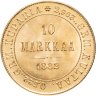 Купить 10 марок 1882 S, монета для Финляндии слабе Монетник. ру MS64