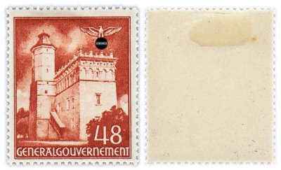 купить Германия, Третий Рейх, генерал-губернаторство Польша 48 грошей 1941 "Здания и архитектура 3-й выпуск"