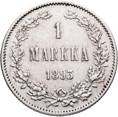 купить 1 марка 1893 L Российская Финляндия