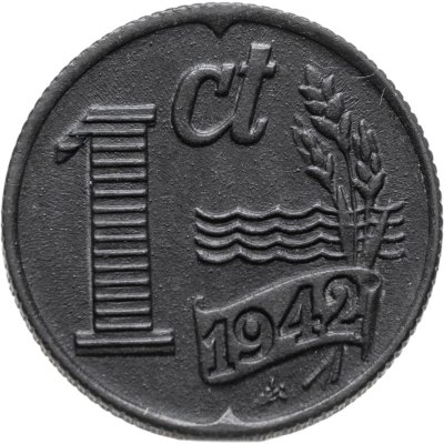 купить Нидерланды 1 цент (cent) 1942