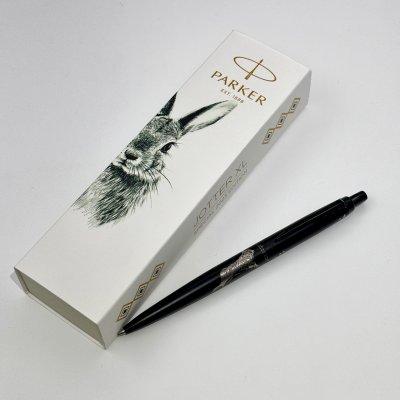купить Шариковая ручка "Кролик" в коробке, Parker, нержавеющая сталь, гравировка, Китай, 2023 г.