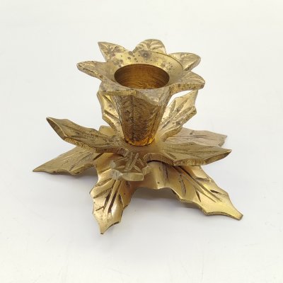 купить Подсвечник в виде листа, латунь, Индия, 2000-2020 гг.