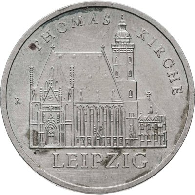 купить Германия (ГДР) 5 марок 1984 Церковь святого Томаса в Лейпциге