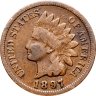 Купить США 1 цент (cent) 1897 Indian Head Cent