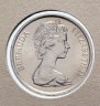 Купить Серия "Птицы на монетах мира" - Бермуды 25 центов (cents) 1981 (в буклете)