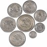 Купить Мексика - набор 7 шт 10, 20, 50 сентаво 1, 2, 5, 20, 50 песо 1978 - 1984