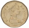 Купить Канада 1 доллар (dollar) 1988