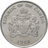 Купить Гамбия 50 бутутов 1998 Африканский бык