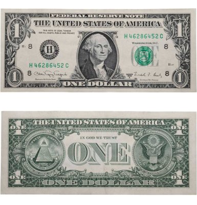 купить США 1 доллар 1988A (Pick 480b) H-Сент Льюс