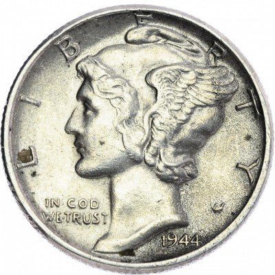 Купить США 1 дайм 1944