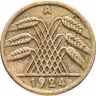 Купить Германия  50 рентенпфеннигов 1924 A