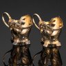 Купить Дуэт подстаканников в стиле Ампир, металл, серебрение, Württembergische Metallwarenfabrik (WMF), Германия, 1910-1925 гг.