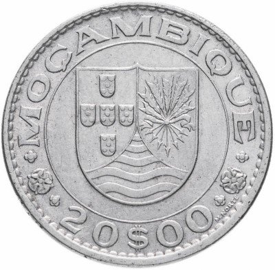 купить Мозамбик 20 эскудо 1971