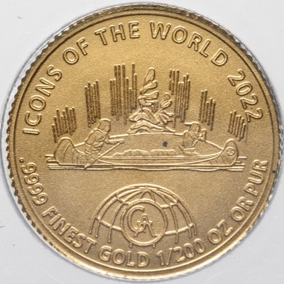 купить Руанда 10 франков 2022 Канадский каноэ-доллар