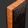 Купить Книга в кожаном переплете "История России с древнейших времен", бумага, кожаный переплет, тиснение, золочение, обрез с принтом, в бархатной подарочной упаковке, Российская Федерация, 2025 г.