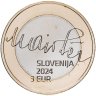 Купить Словения 3 евро 2024 "150 годовщина со дня рождения Рудольфа Майстера"
