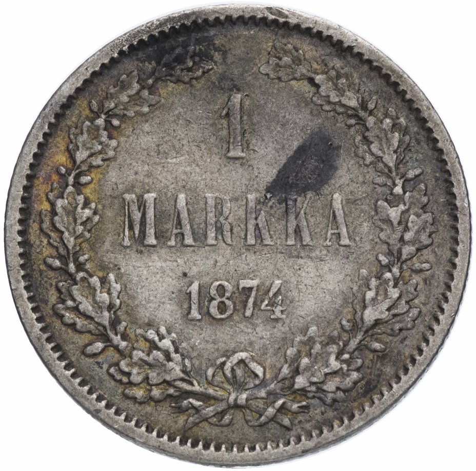 купить 1 марка 1874 S