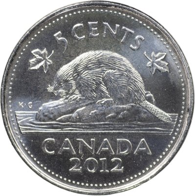 купить Канада 5 центов 2012 [KM#491]