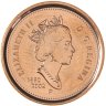 Купить Канада 1 цент (cent) 2002 50 лет правления Королевы Елизаветы II