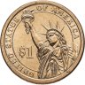 Купить США 1 доллар (dollar) 2007 "Джордж Вашингтон (1-й президент США)"