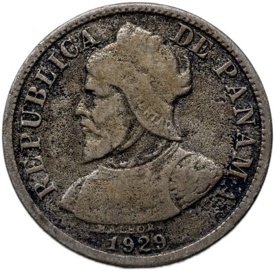 купить Панама 2 1/2 сентесимо (centesimos) 1929