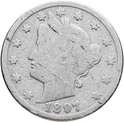 купить США 5 центов (cents) 1897 Liberty Nickel