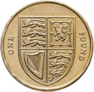 купить Великобритания 1 фунт (pound) 2014