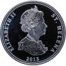Купить Остров Святой Елены 25 пенсов 2013 "Наполеоновские войны"