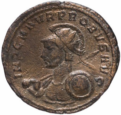 Купить Римская Империя Проб 276-282гг антониниан (реверс: всадник поражает воина)