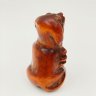 Купить Статуэтка (нэцкэ) "Собака", дерево, резьба, тонировка, Япония, 1930-1970 гг.