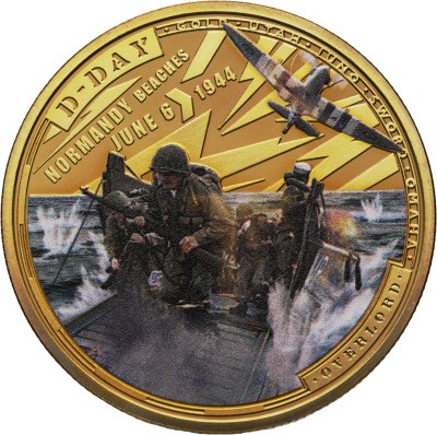 купить Соломоновы Острова 50 центов 2024 "D-Day - Нормандские пляжи"